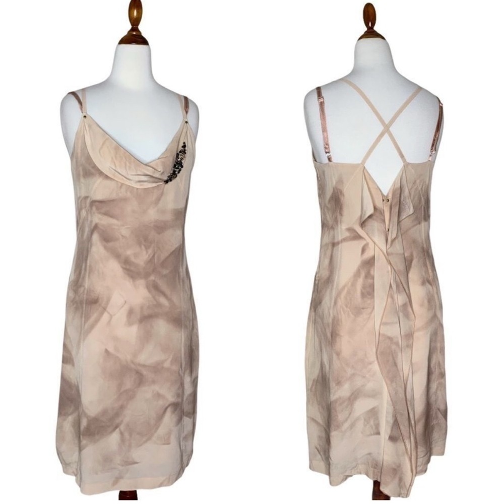 Diesel Silk Beige/Pink Dress